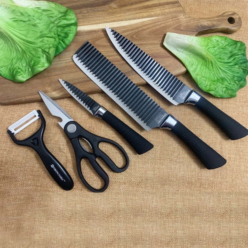 Premium Carbon Steel Professional Knife Set + Free Gift