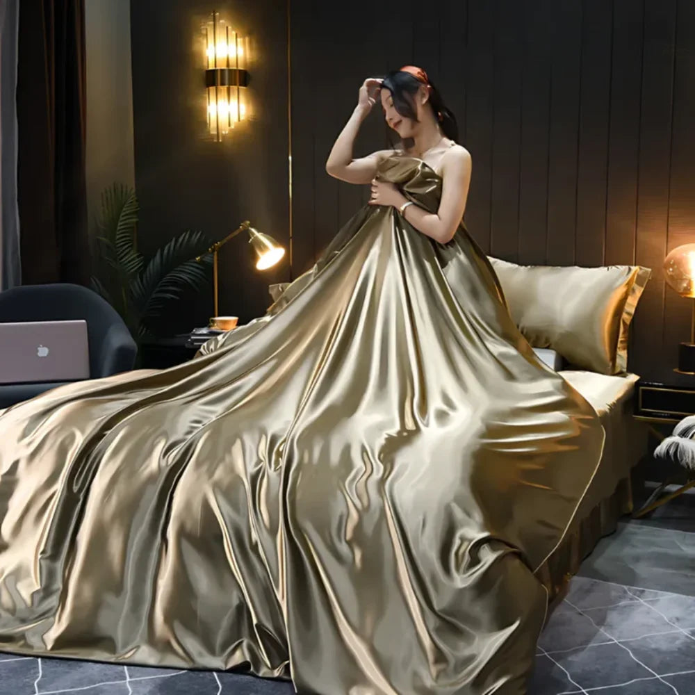 Luxury Mulberry Silk Bedding Set