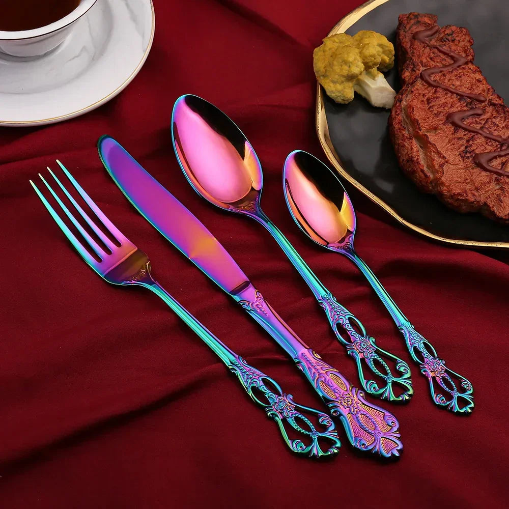 24-Piece European Cutlery Set