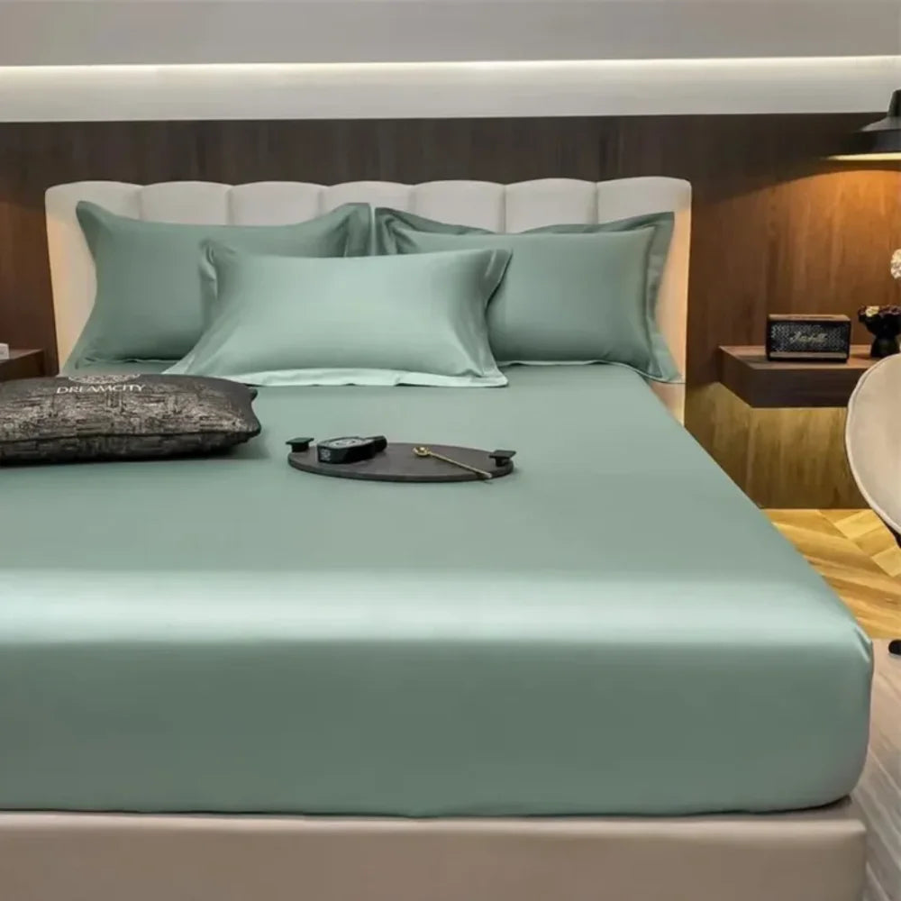 4-Piece Silk Bedding Set