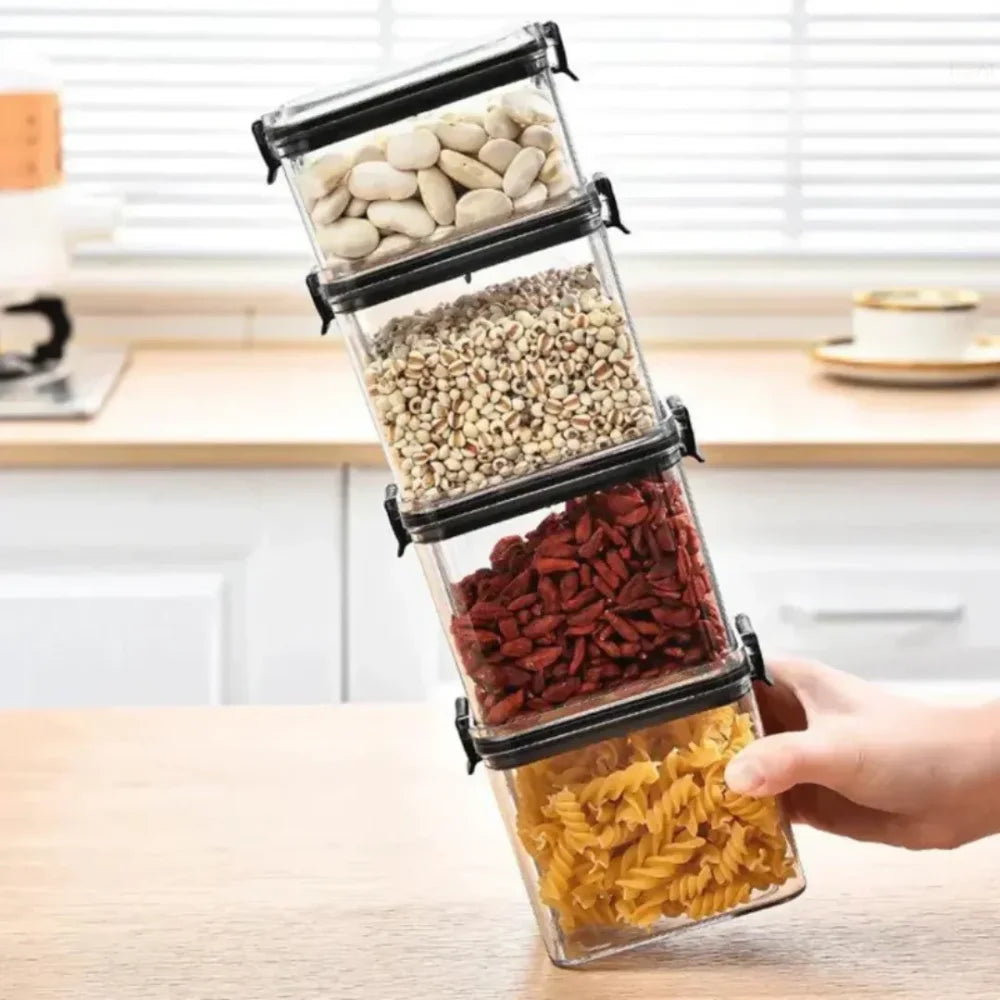 Kit with 3 Food Holders with Lock and Seal