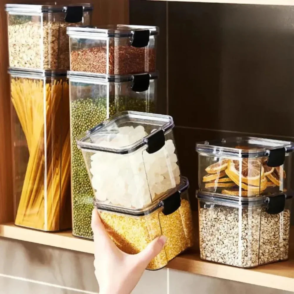 Kit with 3 Food Holders with Lock and Seal