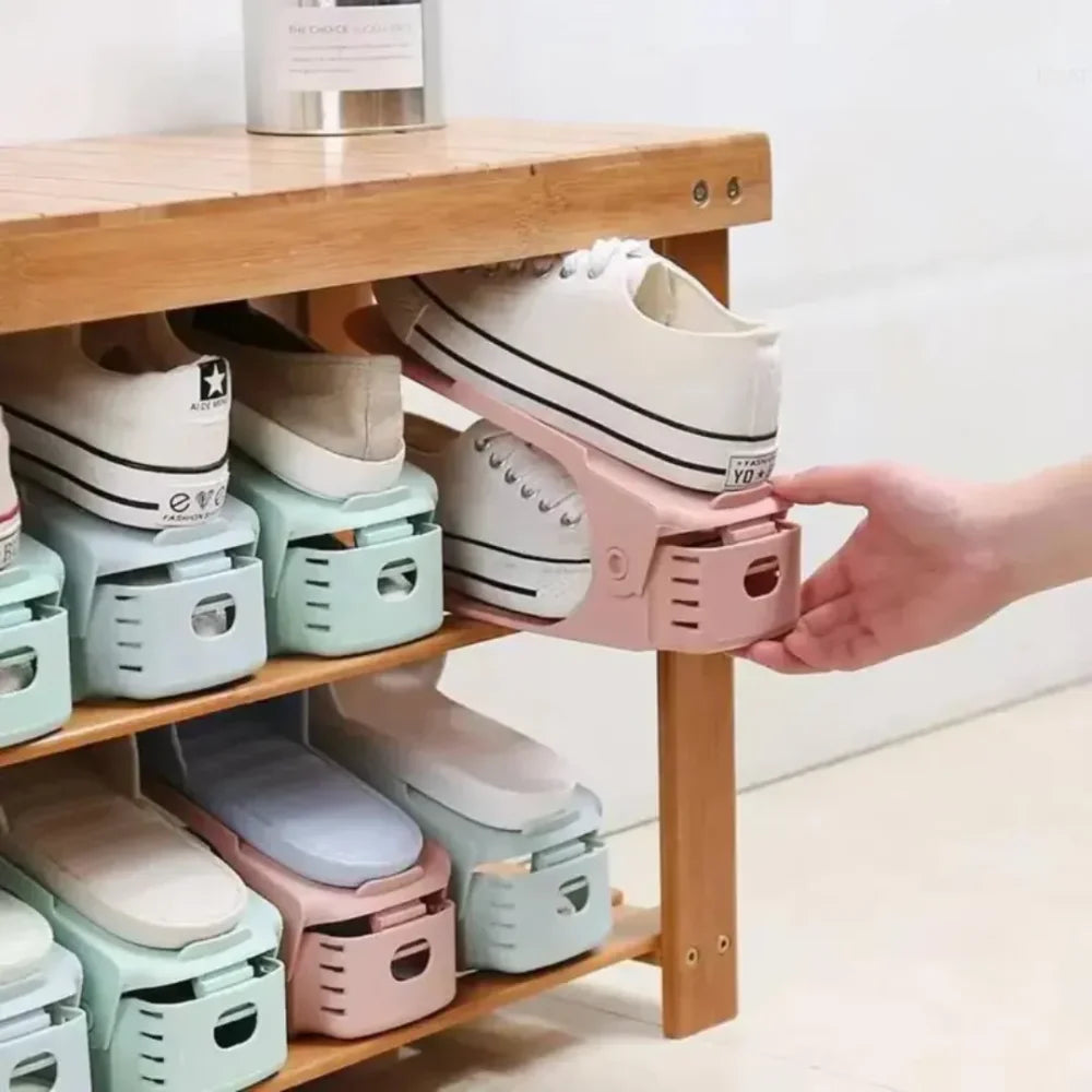 Double shoe organizer