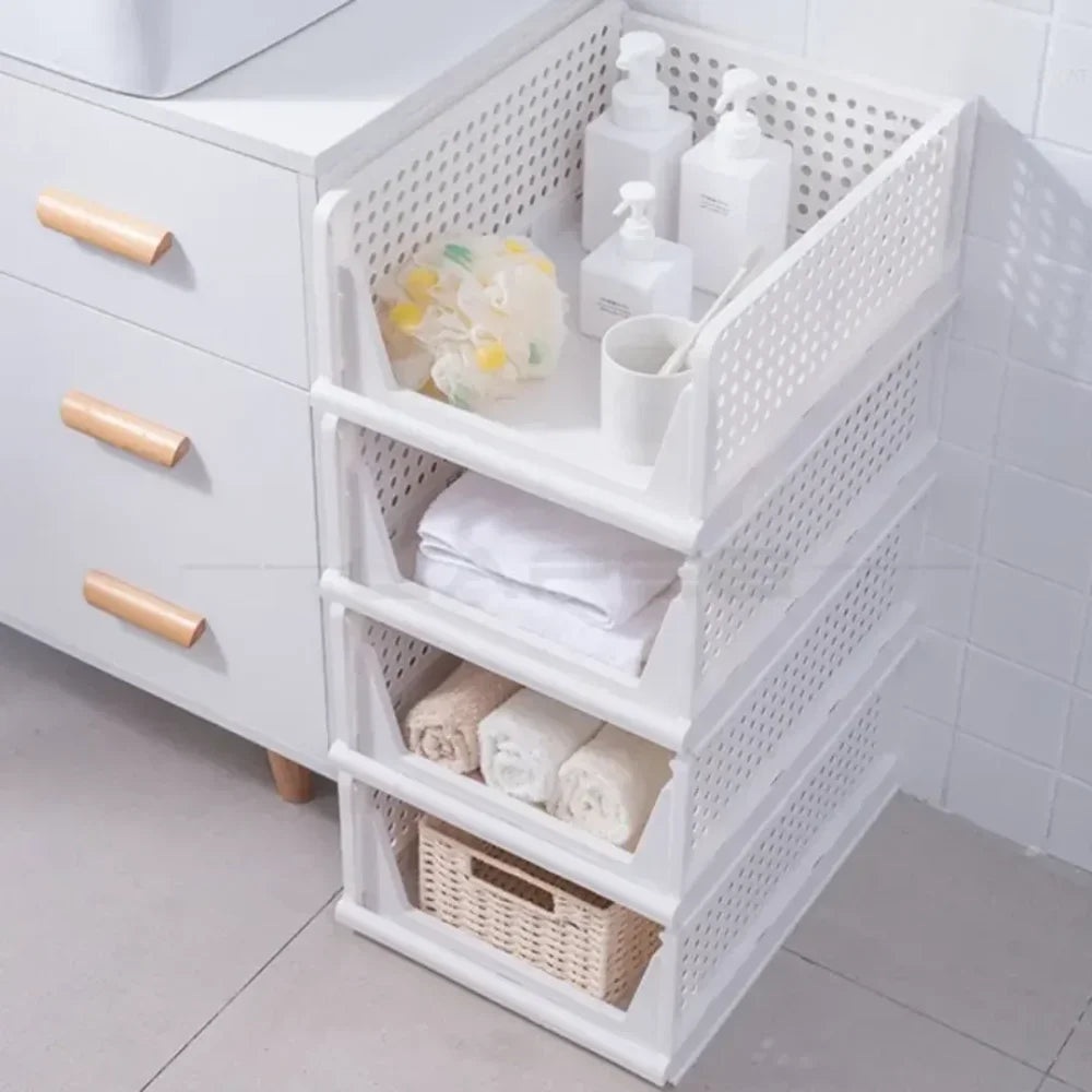 Multifunctional Stackable Shelf for Every Environment