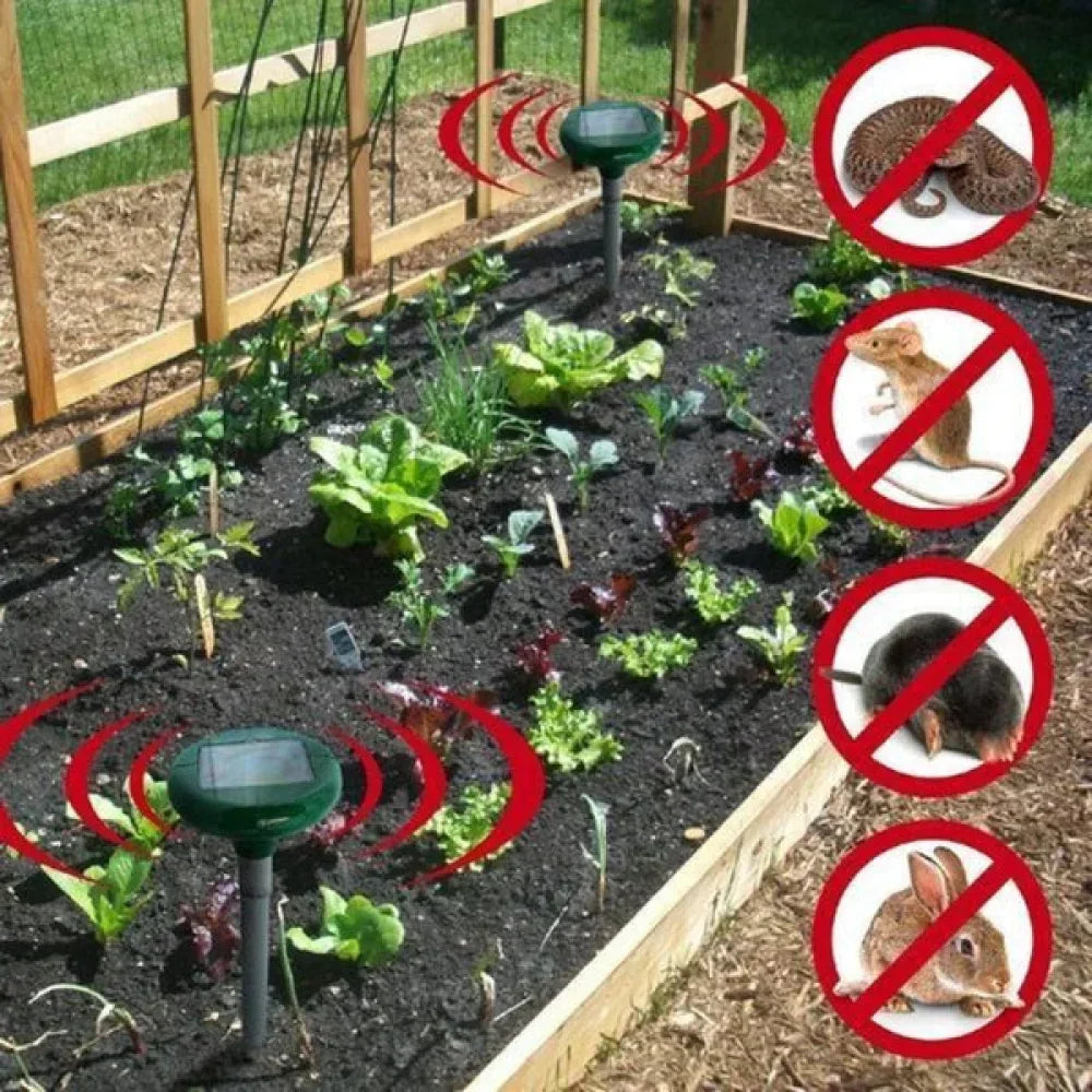 Ultrasonic Solar Pest Repellent 24h