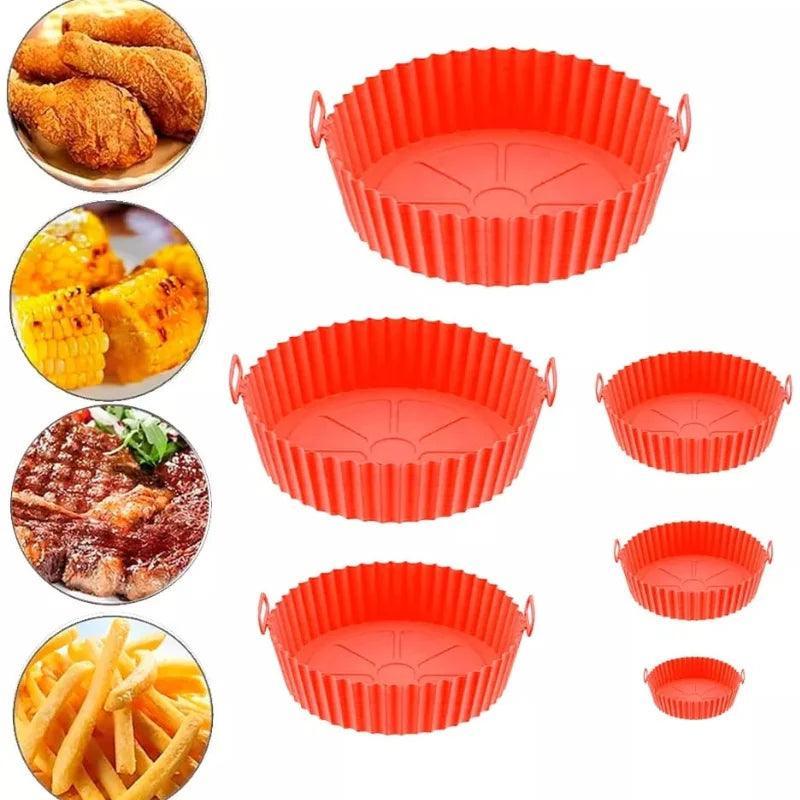 Pay for 1 and get 6 Silicone Moulds for Air Fryers