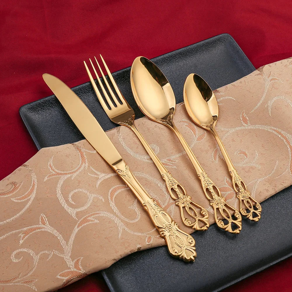 24-Piece European Cutlery Set
