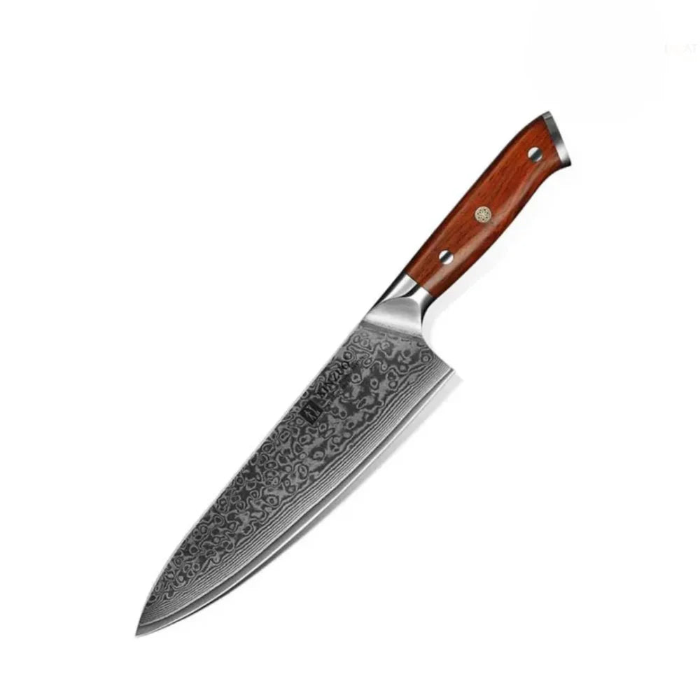 Damascus Steel Barbecue Knife