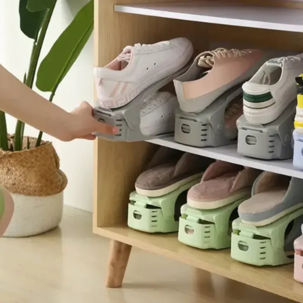 Double shoe organizer