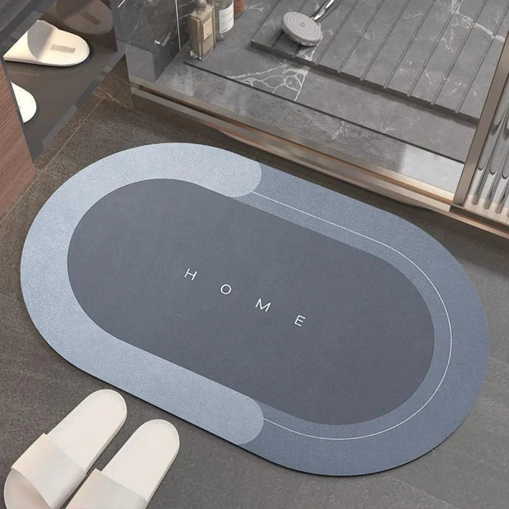 Quick-Drying, Odourless Absorbent Bath Mat