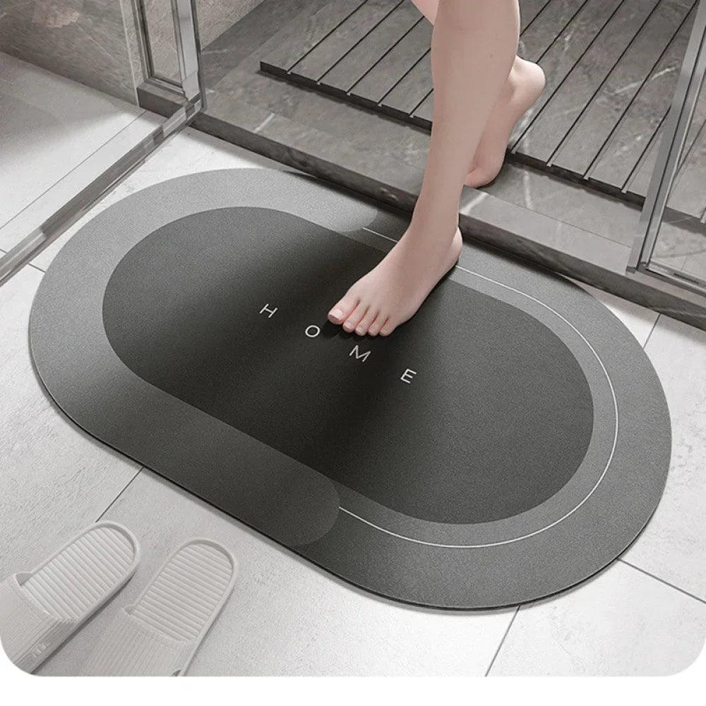 Quick-Drying, Odourless Absorbent Bath Mat